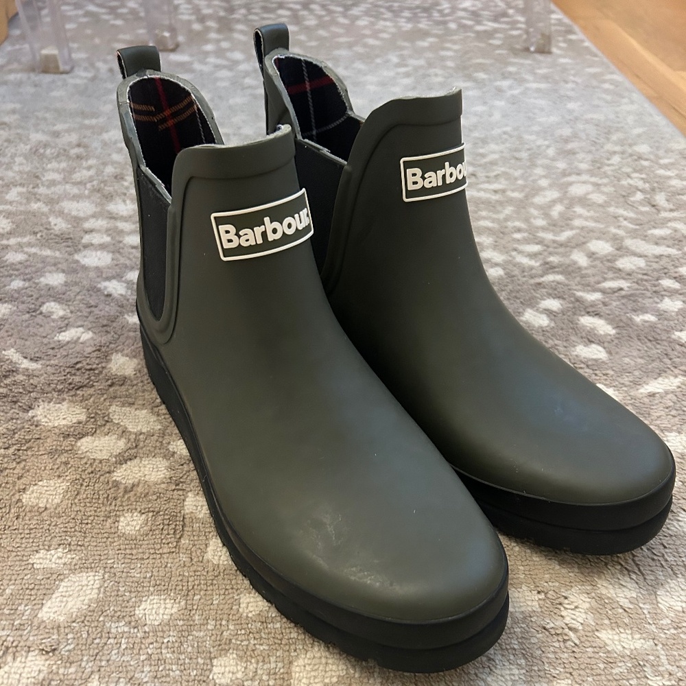 Barbour Clifton short rain boots -